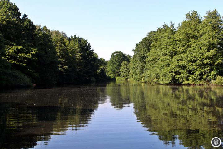 BU: Der Bramfelder See ist etwa 1,2 Kilometer lang und 400 Meter breit. An seinen tiefsten Stelen ist er drei Meter tief. Über Seebek und Osterbek läuft Wasser aus dem See in die Alster, der See wurde früher zur Massenfischzucht genutzt und heute von einem Anglerverein betreut. Etwa 800 Meter weiter befindet sich der kleine Bramfelder See, ursprünglich Alter Teich genannt.